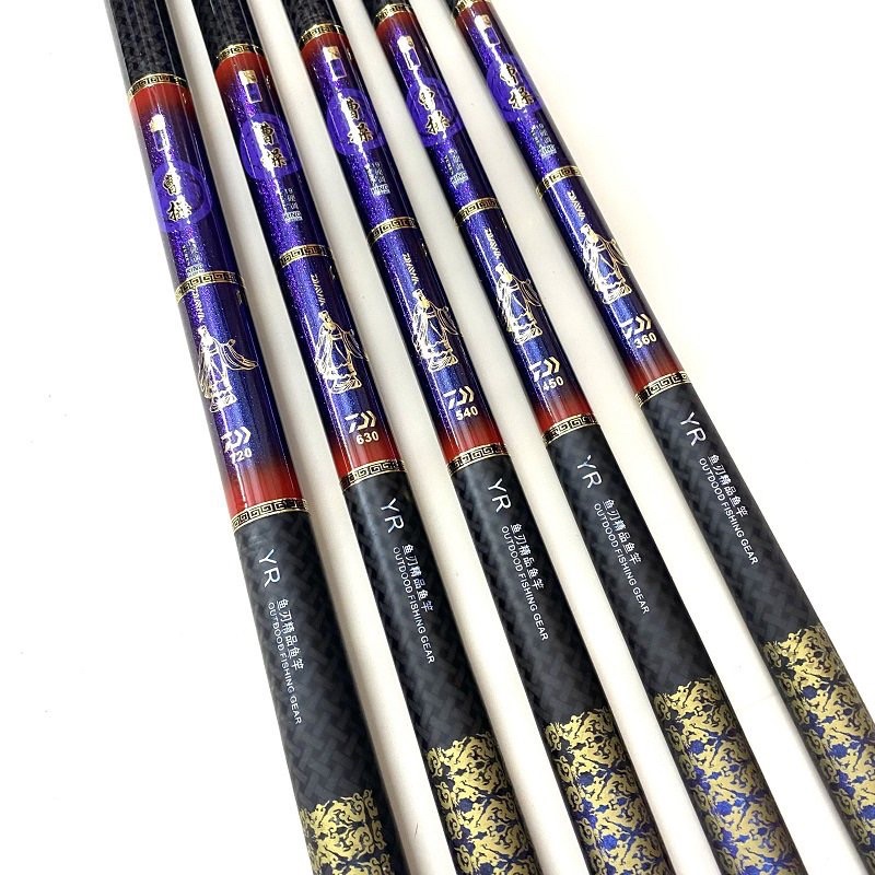 cần câu tay 8H DAIWA Thiên Tâm Lệnh Cacbon thế hệ mới