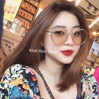 Kính râm, Kính mát mắt tròn OLLIE sành điệu chống nắng chống uv cao cấp