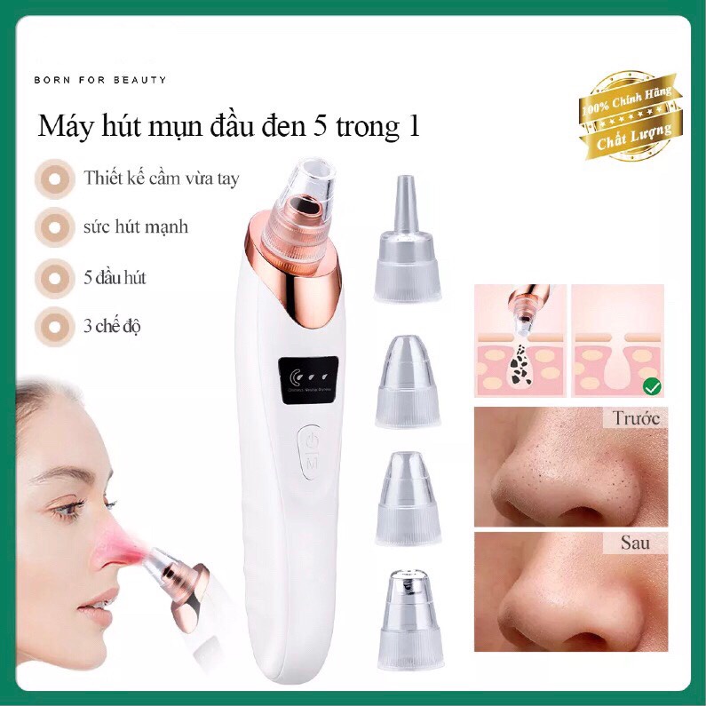 Máy Hút Mụn  đánh bay tất cả các loại mụn, giảm sần sùi da