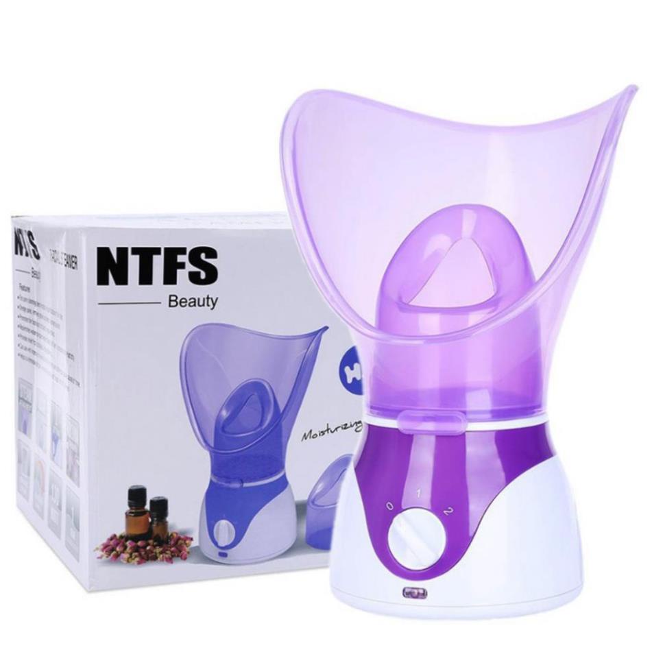 Máy xông mặt thảo dược, hoa quả tươi tự động NTFS chính hãng, xông mũi họng hiểu quả, bảo hành 1 tháng