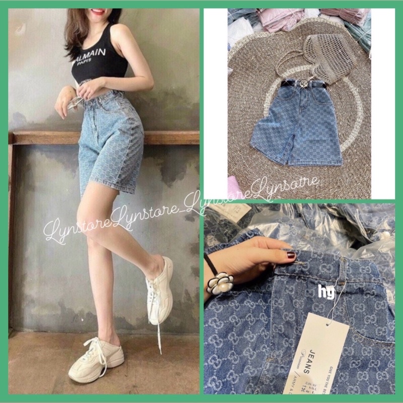 Quần Short Jeans Quần Ngố Bò Họa tiết 1 màu cao cấp Mã Q05 kèm video và ảnh thật