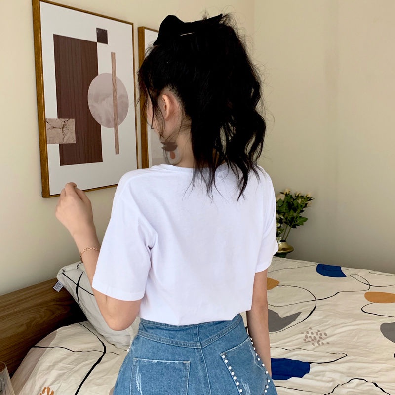 Áo Thun Tay Ngắn Dáng Rộng Phong Cách Hàn Quốc JL-TX-239