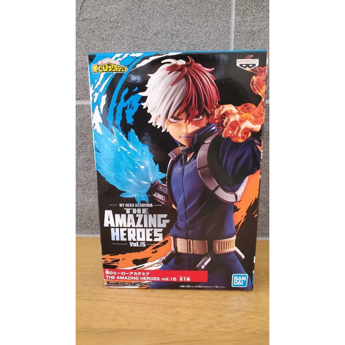 VIDEO   Mô hình Figure chính hãng Nhật - Todoroki shoto Shouto - Boku no Hero Academia vol 5