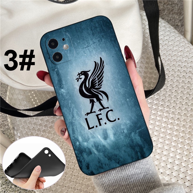 Ốp điện thoại silicon mềm ABLU96 in hình phong cách Liverpool cho iPhone 11 12 Mini Pro Max SE 2020