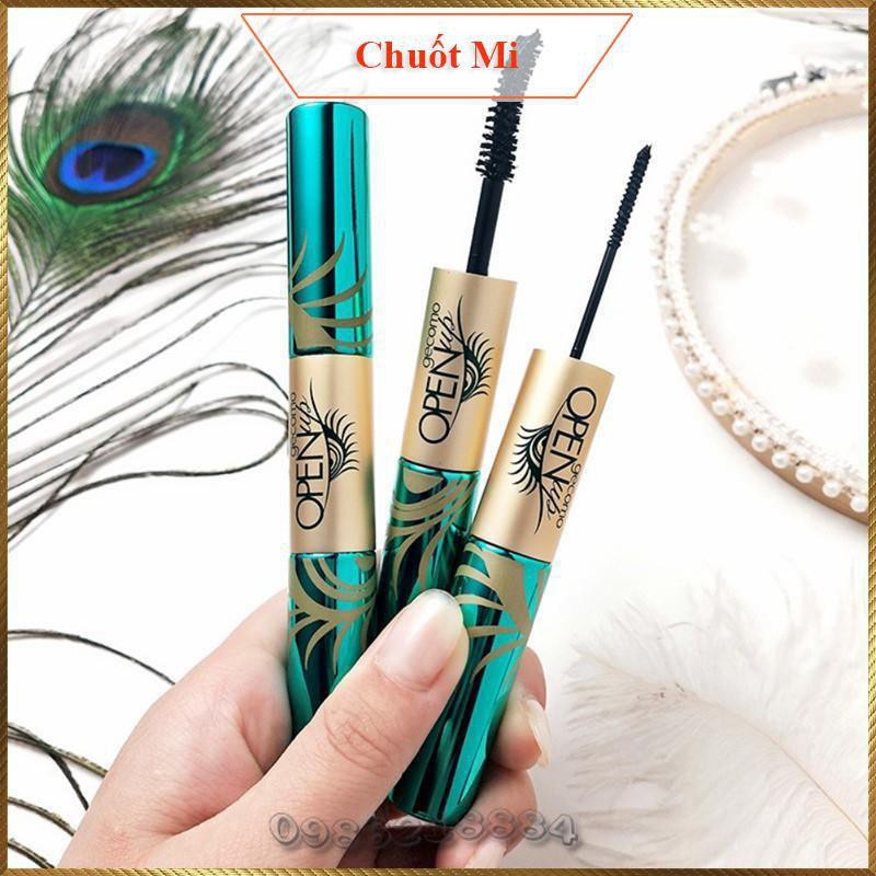 Chuốt mi 2 đầu đa năng GECOMO Peacock Double-head Mascara GPD1