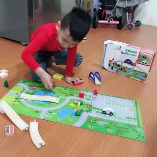 Đường Đua Gỗ 40 Chi Tiết