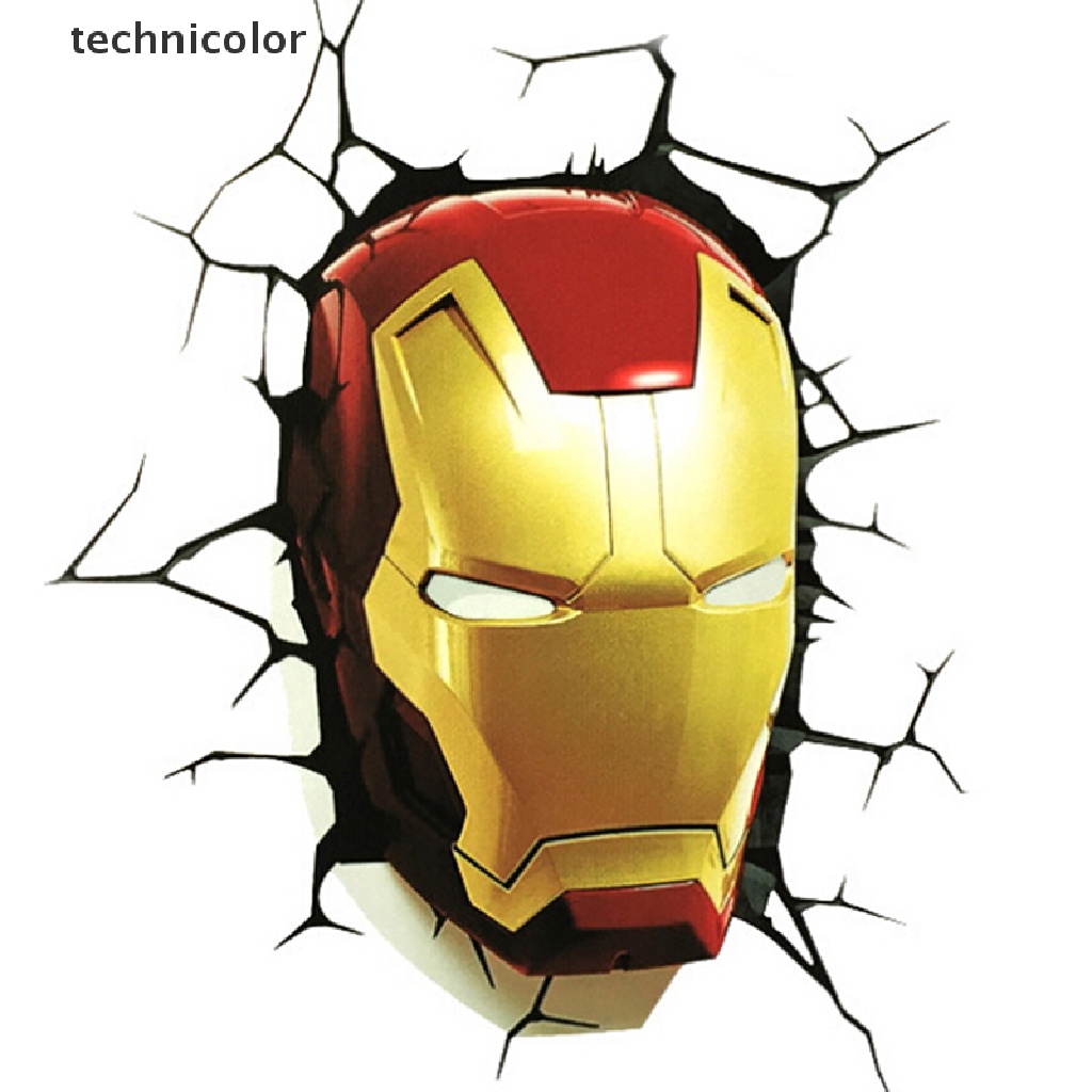 1 Miếng Dán Hình Avengers 3d Sáng Tạo Trang Trí Xe Hơi