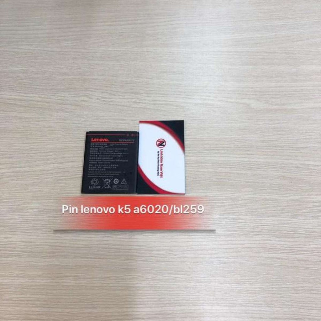 PIN ĐIỆN THOẠI LENOVO VIBE K5 - VIBE K5 PLUS ZIN - BL259 - BẢO HÀNH 3 THÁNG