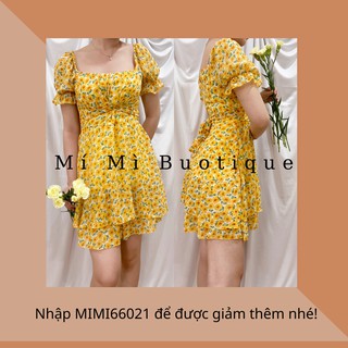 Jump hoa tay phồng voan 2 lớp