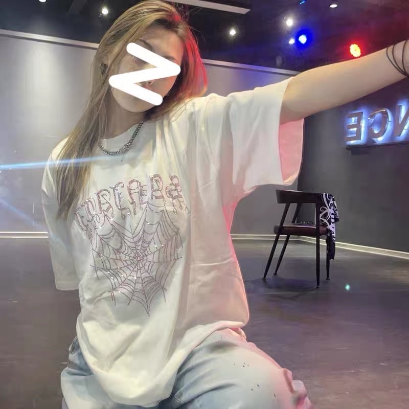 ÁO THUN ĐÍNH HẠT PHA LÊ KÈM HÌNH THẬT