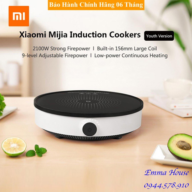 Combo Bếp/Nồi Điện Từ Xiaomi Mijia DCL002CM Youth Version - Bảo Hành 03 Tháng