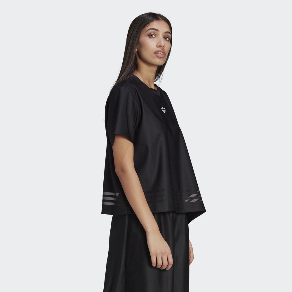 [Mã WABRADI13 - 150K - ĐH từ 1Tr]Áo Tee adidas ORIGINALS Nữ Tee Màu đen GN3188