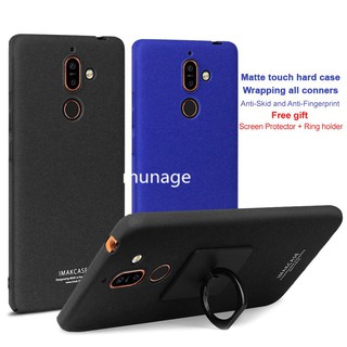 Ốp điện thoại PC nhám đơn giản thời trang cho Nokia 7 Plus