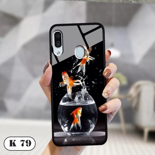 Ốp lưng Samsung Galaxy A20 / A30  - Lưng kính 3D