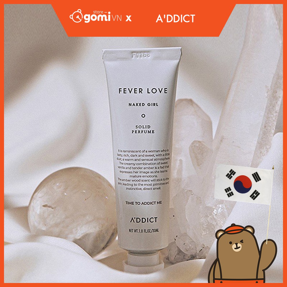 Nước Hoa Khô A'DDICT Fever Love Naked Girl Solid Perfume