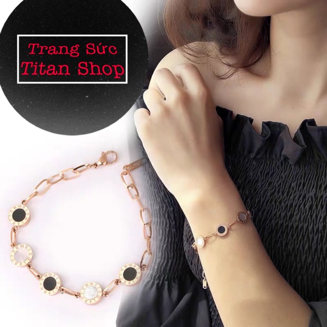 Lắc tay nữ titan lấp lánh LT25
