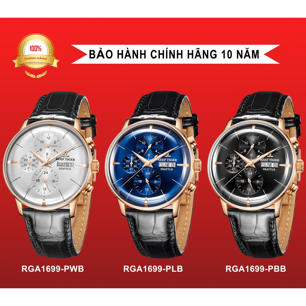 [HOT SALE] Đồng hồ Nam Reef Tiger RGA1699