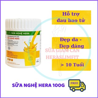 Sữa Nghệ HERA SN01 Đẹp Dáng -  Đẹp Da - Hỗ Trợ Đau Dạ Dày - Tốt Cho Mẹ Sau Sinh (HỘP 100GRAM)