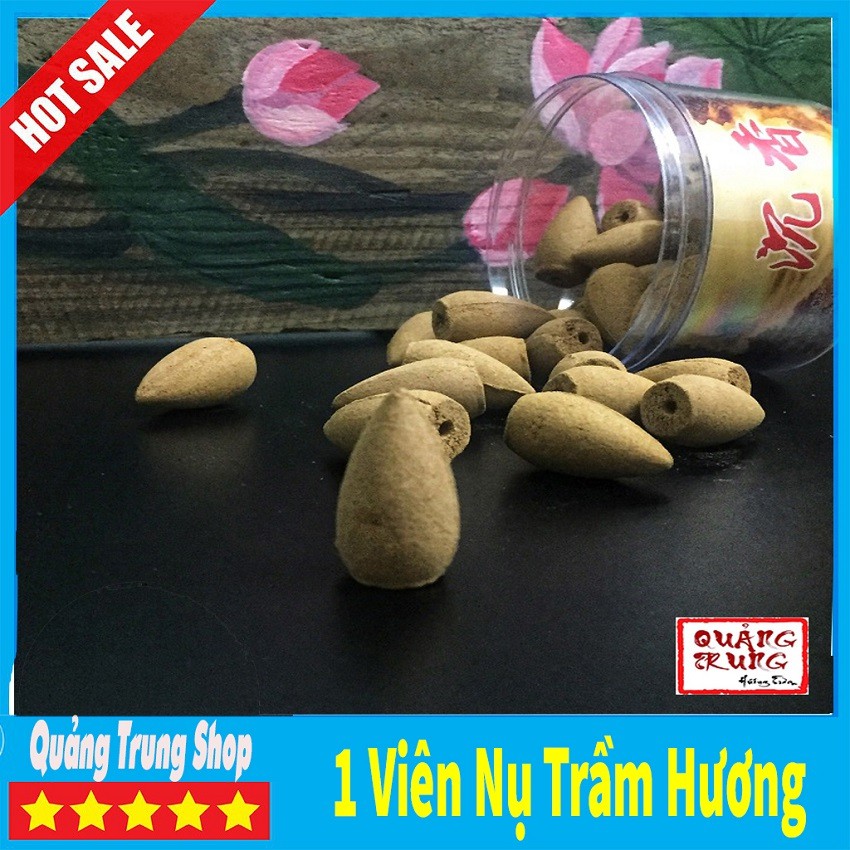 Nụ Trầm Hương Túi 20 Nụ Trầm khói tỏa ngược cho thác trầm hương