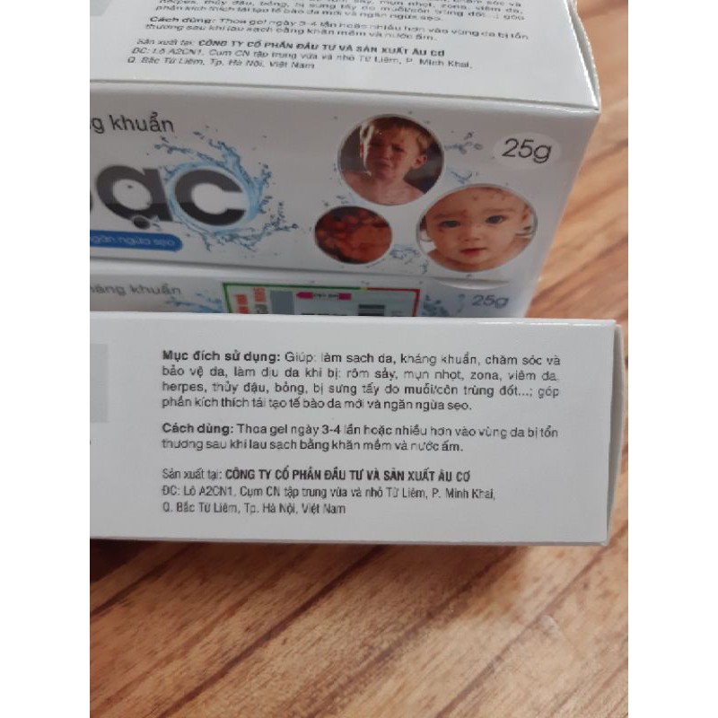 ✅ KEM BÔI DA SU BẠC 25G