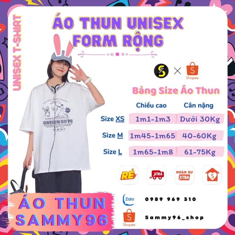 Áo thun nam nữ unisex tay lỡ phông form rộng 1997 teen cổ tròn oversize cotton giá rẻ màu đen trắng tee pull freesize | BigBuy360 - bigbuy360.vn