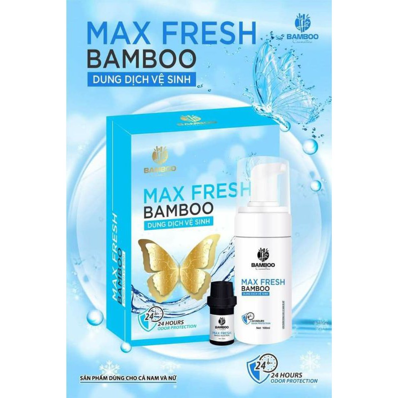 DUNG DỊCH VỆ SINH MAX-FRESH BAMBOO