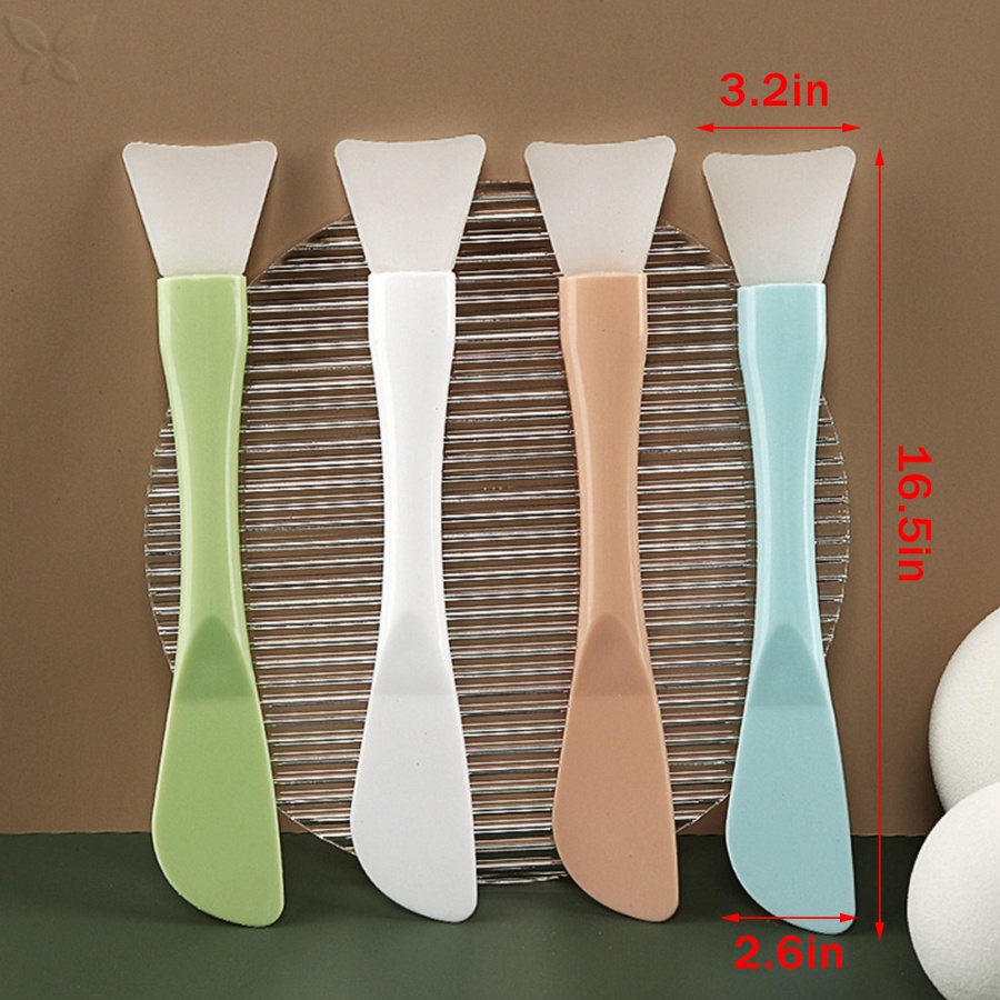 Cọ silicone Hai Mặt Dùng Để Đánh Lớp Sơn Và Dưỡng Ẩm Cho Da