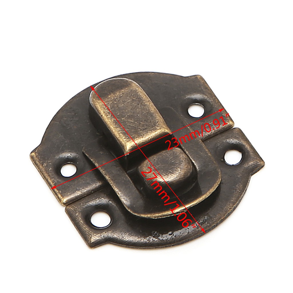 Bộ 10 khóa kim loại gắn cho hộp trang sức ddm