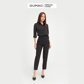 Quần tây nữ cơ bản GUMAC đồ công sở thanh lịch QB401