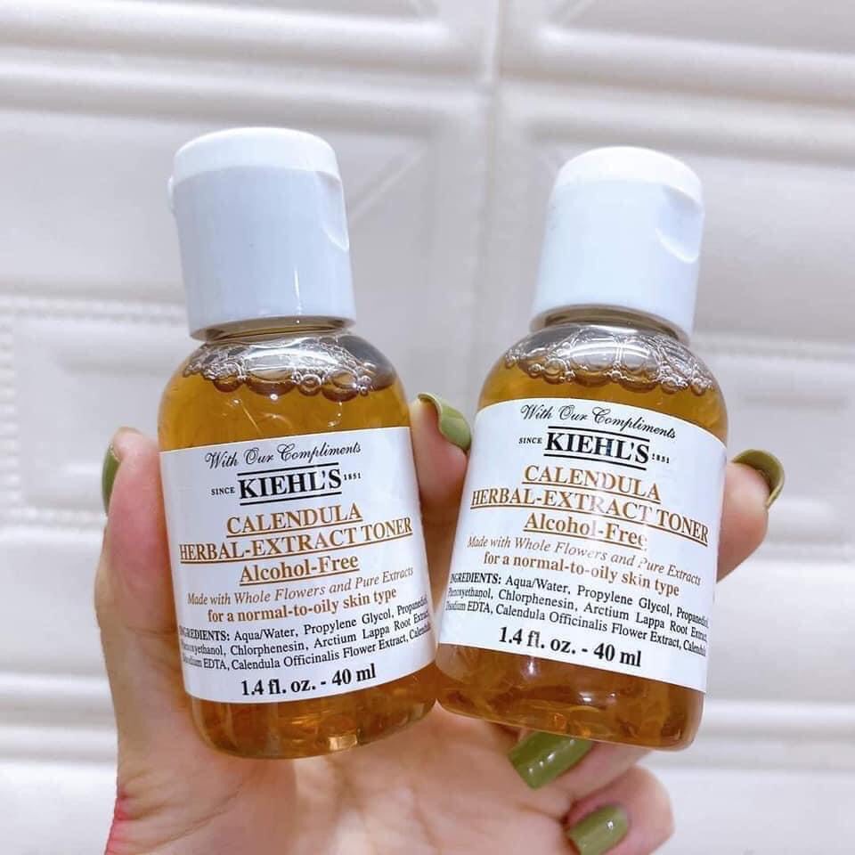 Toner hoa cúc Kiehl's Calendula Herbal-Extract Minisize 40ML