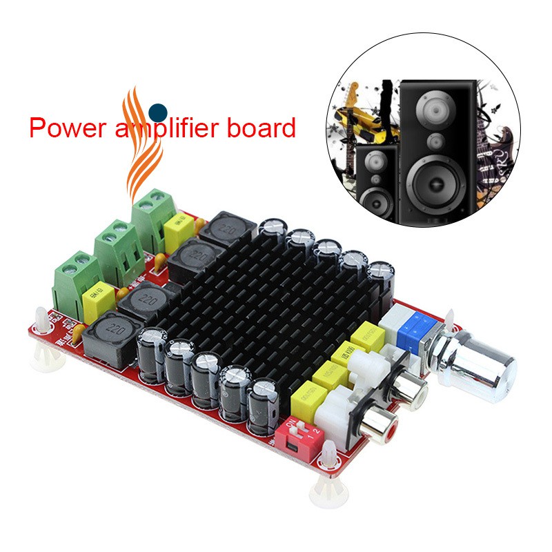 Bộ mạch khuếch đại kỹ thuật số xh-m510 tda7498 cho xe hơi