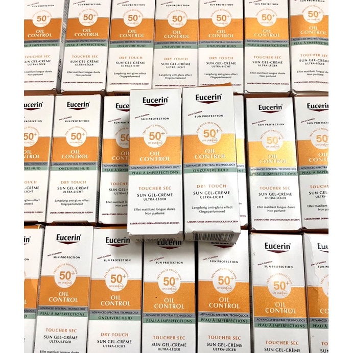 Mẫu mới, chuẩn auth - Kem chống nắng Eucerin Oil Control cho da dầu, mụn, nhạy cảm.