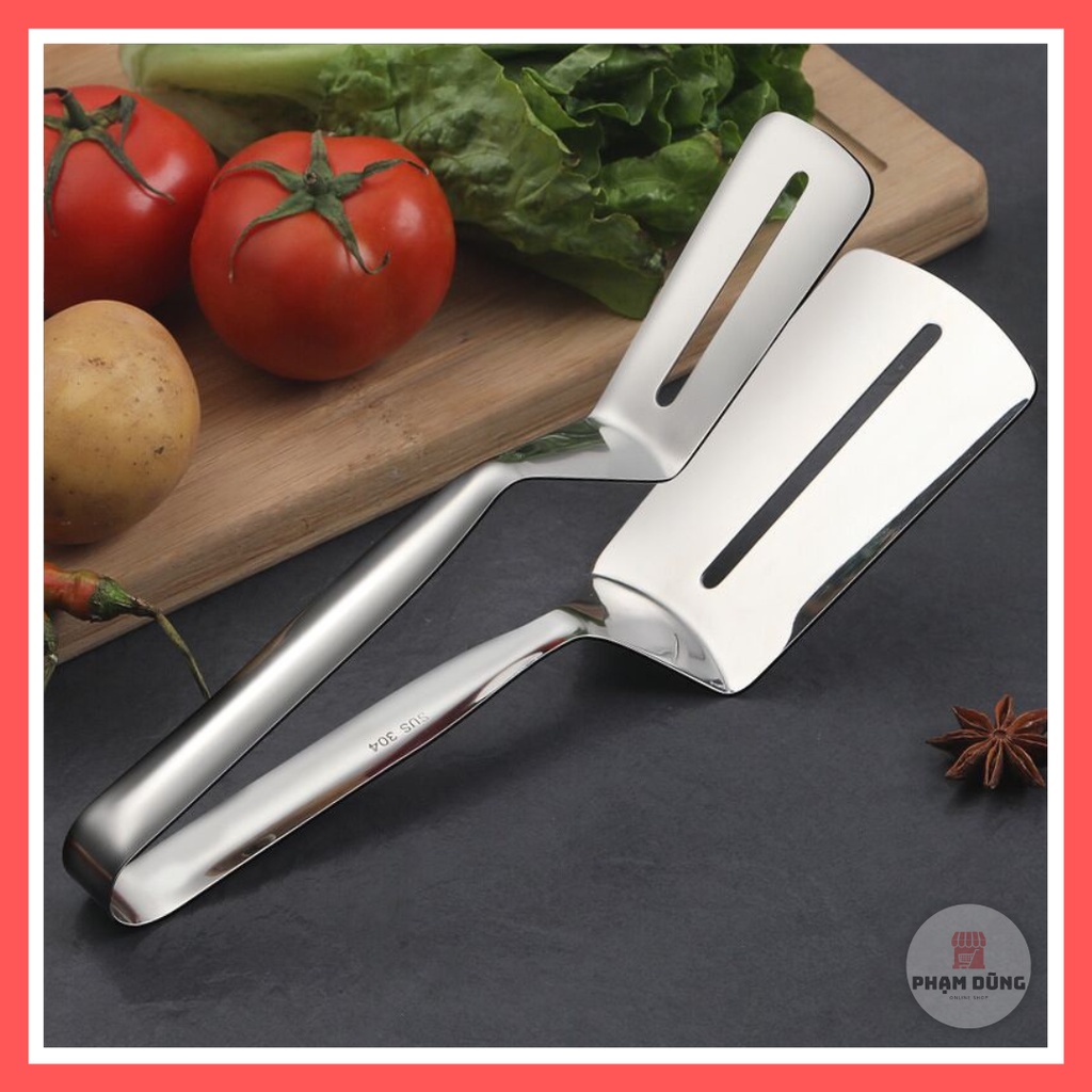 Dụng cụ kẹp gắp thức ăn nóng inox cao cấp tiện lợi