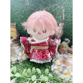 Outfit Doll đầm kimono(20cm,20cm body ú)