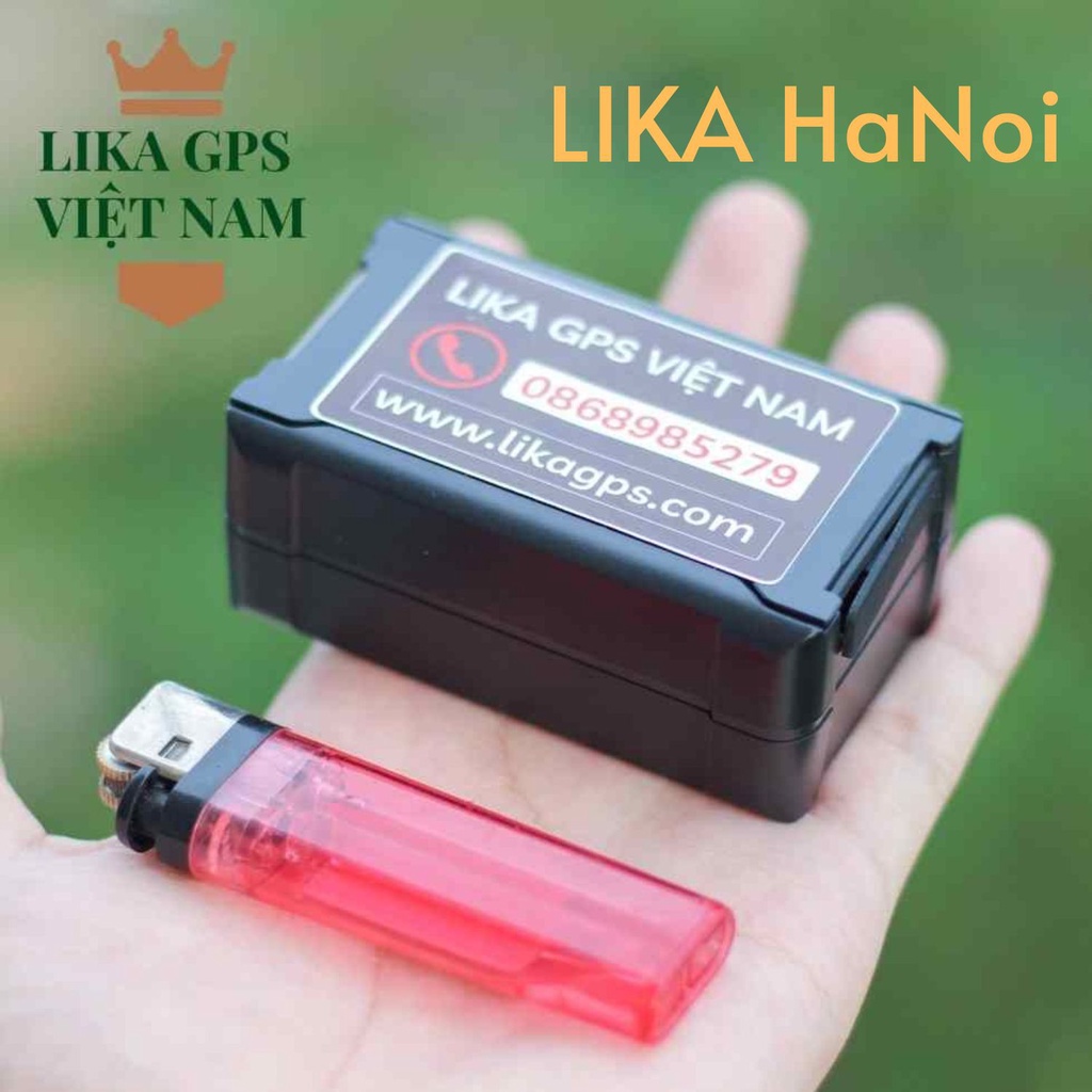 Thiết bị định vị không dây ô tô xe máy dùng pin LIKA K9 độ chính xác cao, bảo hành 1 năm, nam châm siêu mạnh