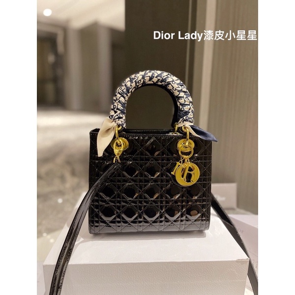 túi xách Diỏr lady sz 24 chất da thật hàng bóng