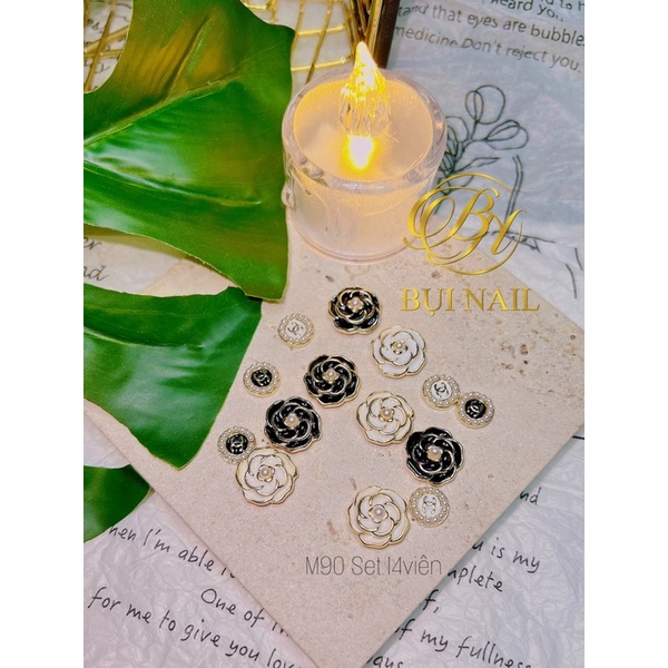 CHARM KIM LOẠI M90 Set 14viên