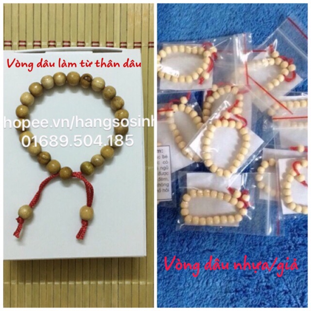 Vòng dâu tằm cho bé (thân dâu)