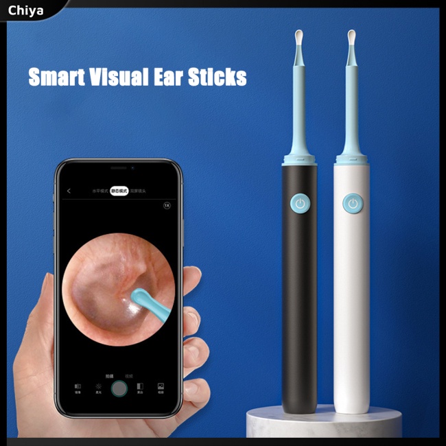 Dụng Cụ Lấy Ráy Tai Thông Minh Xoay 360 Độ Kết Nối Wifi