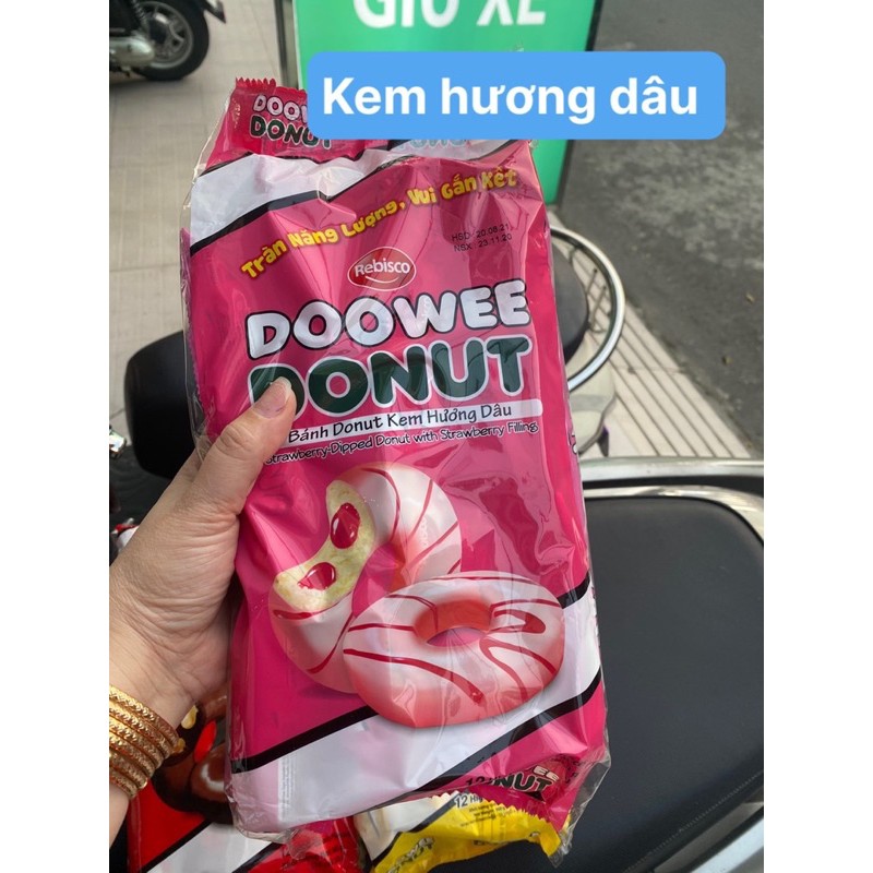 BỊCH 12 GÓI  Bánh Donut Sô Cô La 300g  - ĐỦ 6 VỊ CHỌN