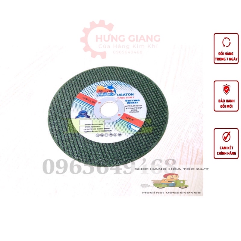 [RẺ VÔ ĐỊCH] Đá Cắt Sắt Cá Heo 100mm CẮT KIM LOẠI HÀNG CHÍNH HÃNG(ẢNH THẬT)