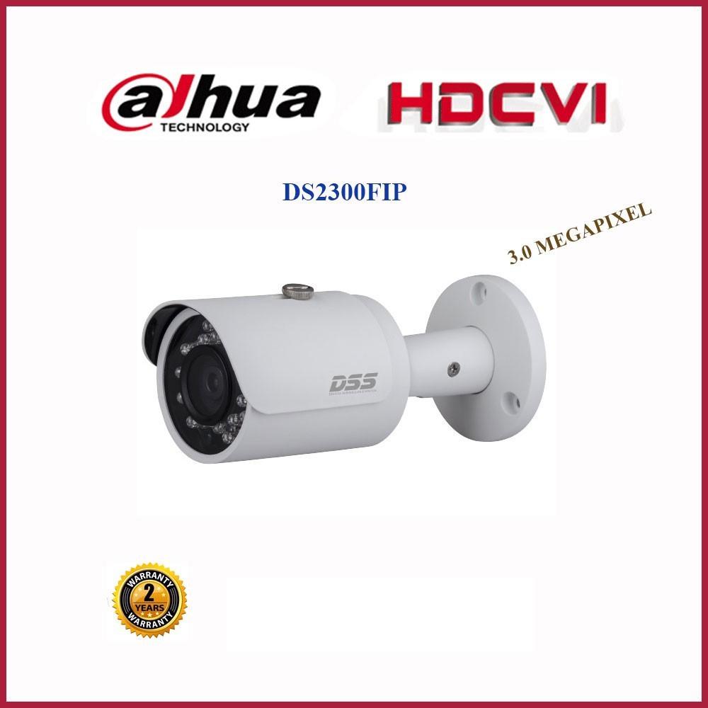 Camera IP 3.0 Megapixel DAHUA DS2300FIP---Chính hãng, giá rẻ, bảo hành 24 tháng, bền bỉ, sắc nét