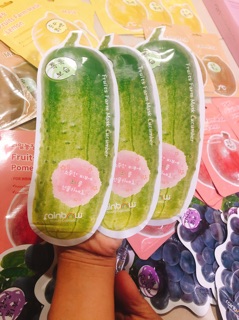 Mặt nạ giấy trái cây RAINBOW set 11 mask