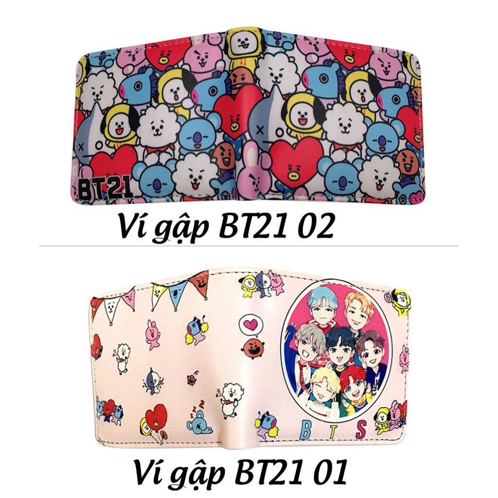 Ví gập BTS BT21