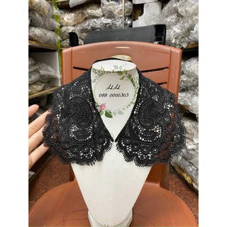 cổ áo ren sơ mi nữ phong cách hàn quốc