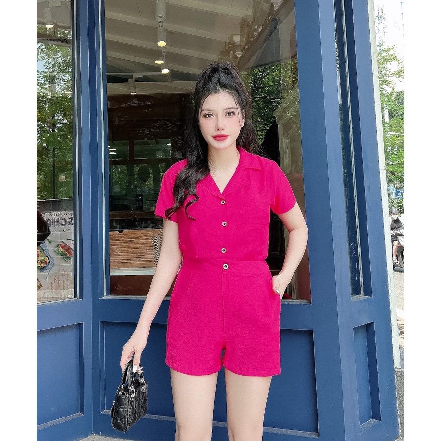 Set bộ Linen dạo phố năng động S04- Lady Fashion