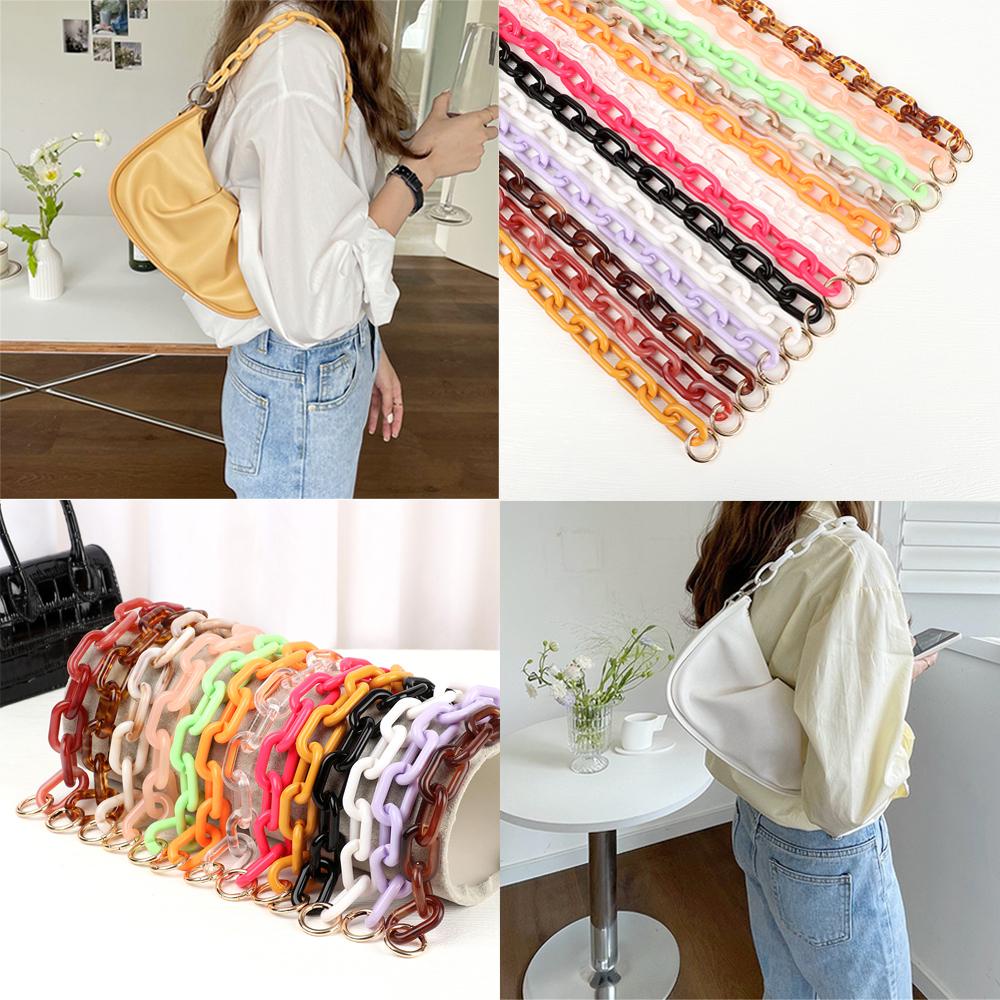 Dây Đeo Túi Xách Bằng Nhựa Acrylic Thay Thế Tiện Dụng Cho Nữ