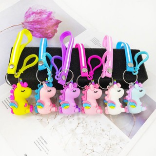Móc Khóa Kỳ Lân Unicorn Ngựa Một Sừng Dễ Thương