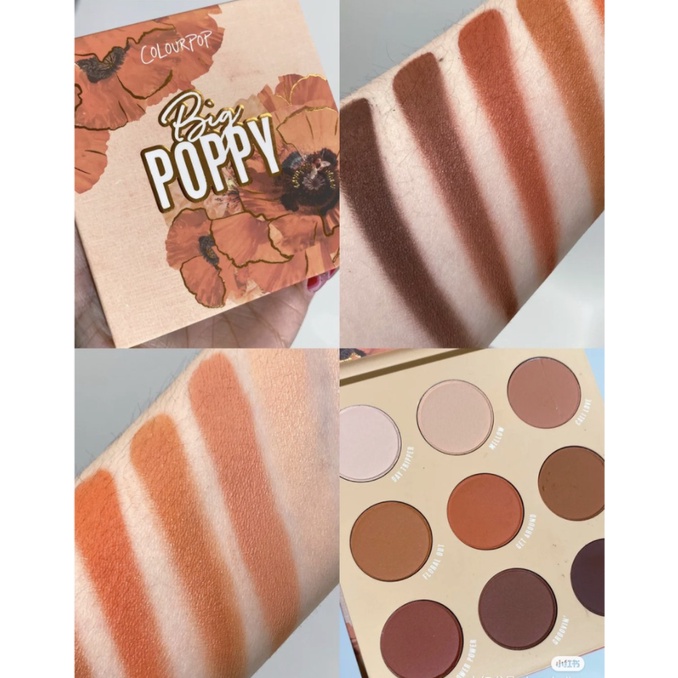 Bảng Phấn Mắt Colourpop Big Poppy 9 Ô