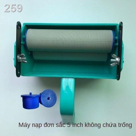5 inch in ấn con lăn sơn tường tạo tác giấy dán chất lỏng khuôn knurling hoa văn máy trang trí